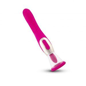 Bomba vaginal con vibrador lengua Teazers