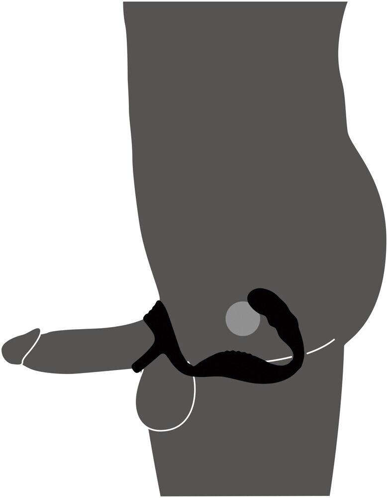 Cockring with RC prostate plug - Imagen 14