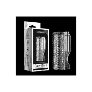 Masturbador Icegirl estriado con vibración