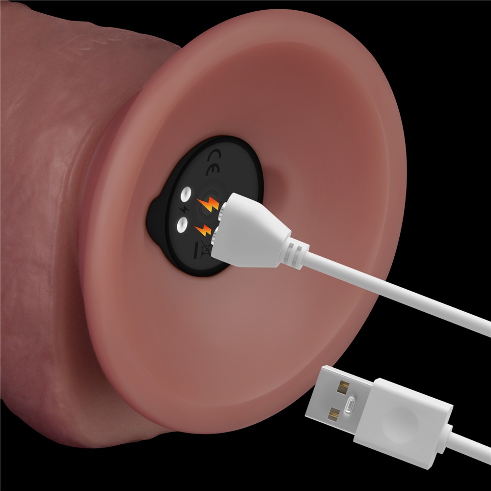 Dildo dual layer 8.5" Powercock - Imagen 9