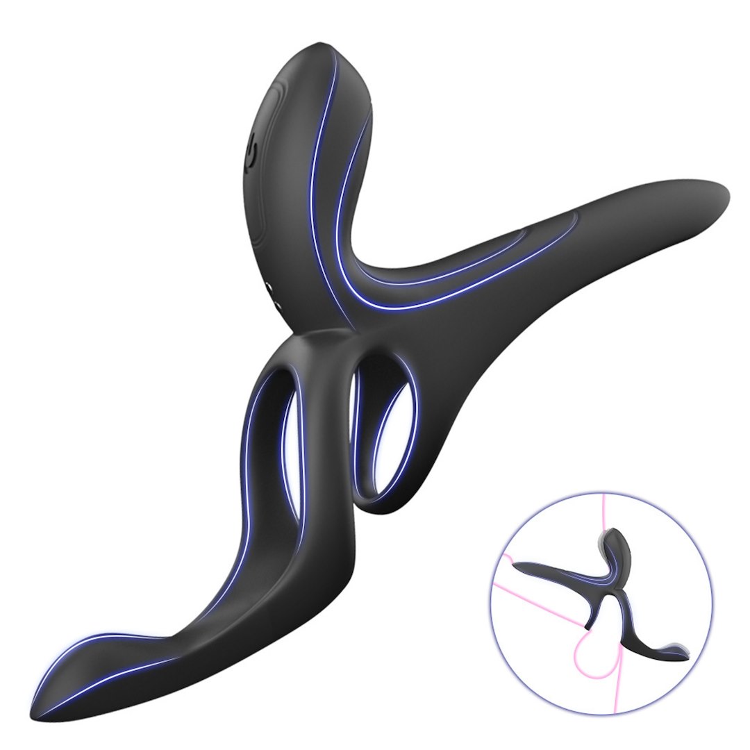 Vibrating cockring with clitorial Erospace - Imagen 4