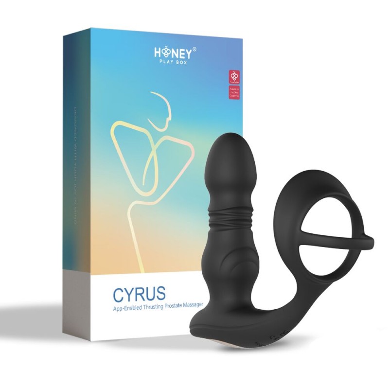 Prostate massager con APP y thrusting Cyrus - Imagen 8