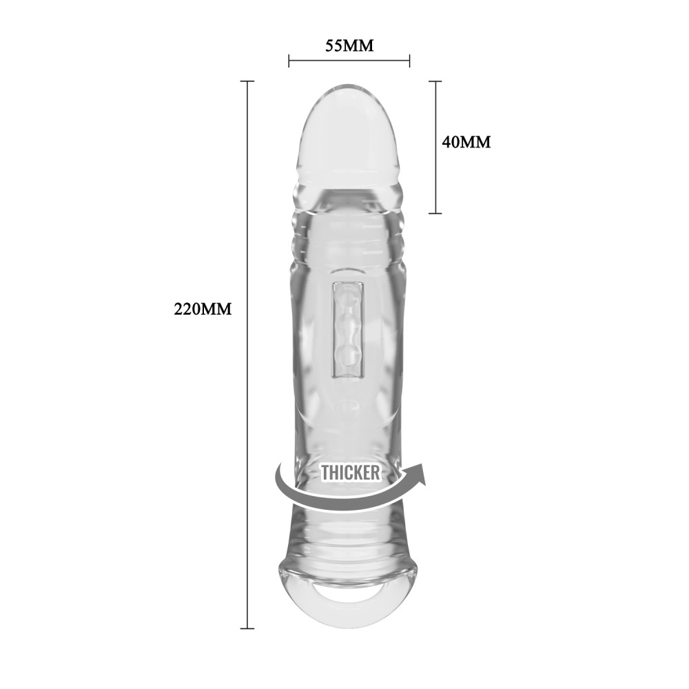 Penis sleeve vibrating 8.7" - Imagen 7