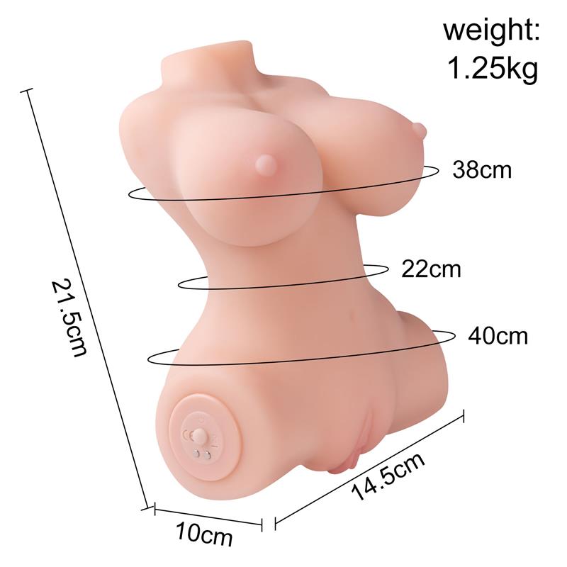 Torso mini con vibración 1.25kg Elu - Imagen 15