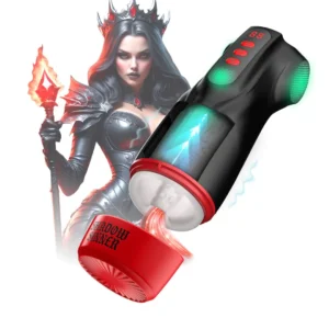 Masturbador vibrador y succión Raven Shadow REALIDAD AUMENTADA