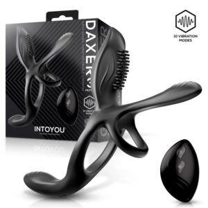 Doble anillo con estimulador perianal 3 motores Daxer