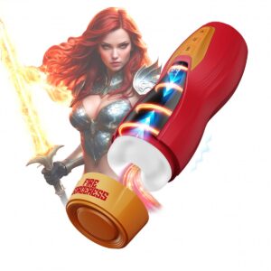 Masturbador con vibración,succión y calor Solara Fire REALIDAD AUMENTADA