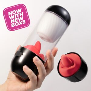 Masturbador desmontable 2 en 1 Slurpy