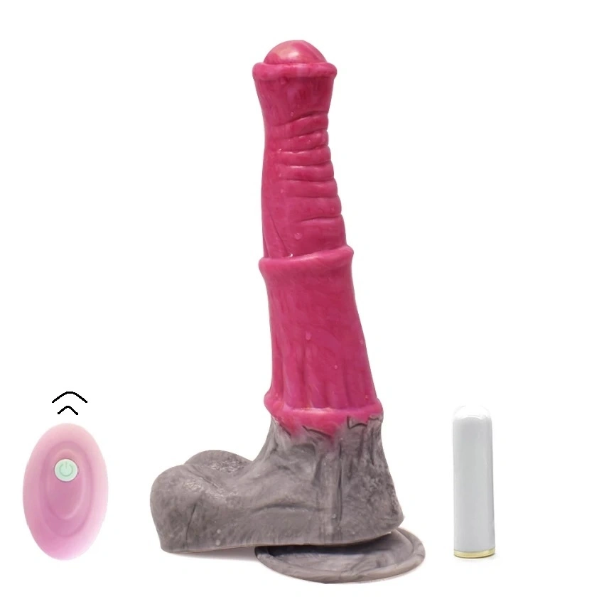 Dildo caballo recargable con mando
