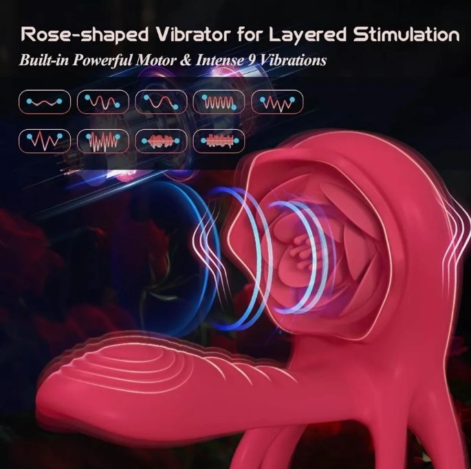 Anillo con forma rosa 2 motores y mando - Imagen 6