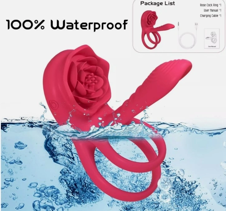 Anillo con forma rosa 2 motores y mando - Imagen 3