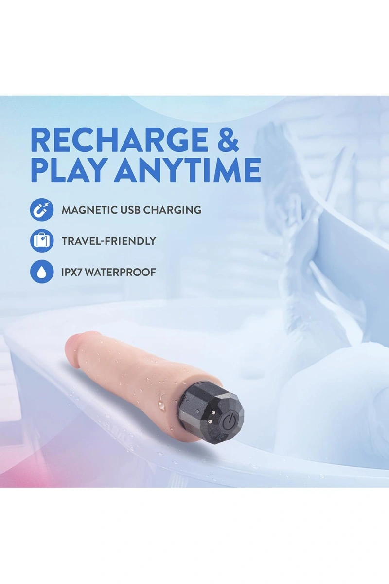 Realístico recargable Au Naturel vainilla ice - Imagen 11