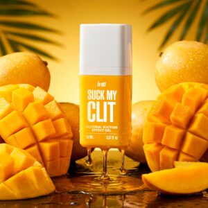 Gel efecto succión y vibración Suck my clit mango