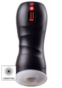 Vibrating twin turbo masturbator