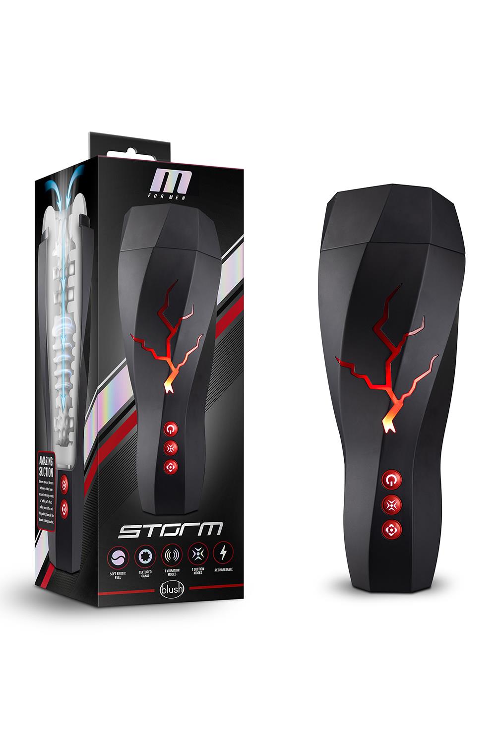 Storm suction powered masturbator by Blush - Imagen 10