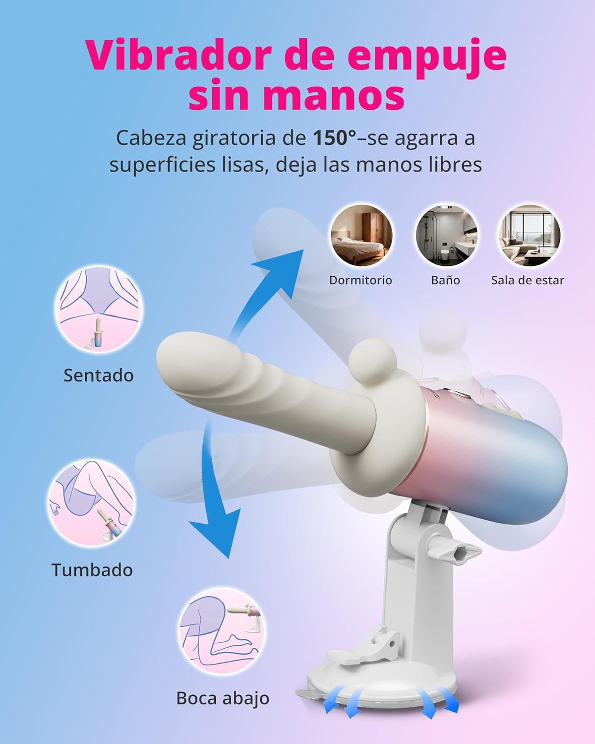 Sex machine mini portable Spinel - Imagen 3
