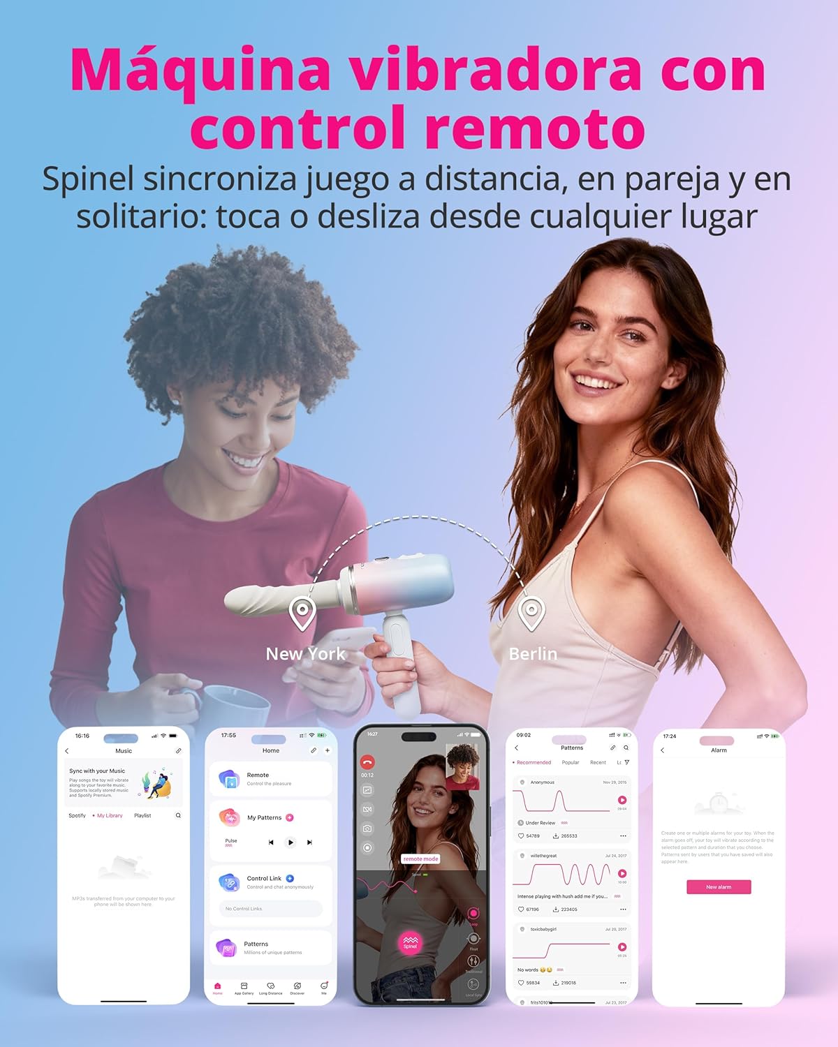 Sex machine mini portable Spinel - Imagen 5