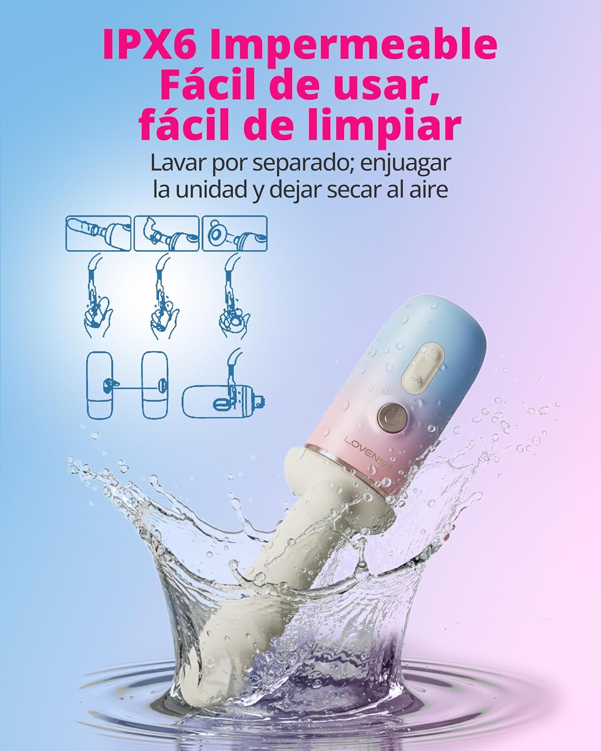 Sex machine mini portable Spinel - Imagen 6