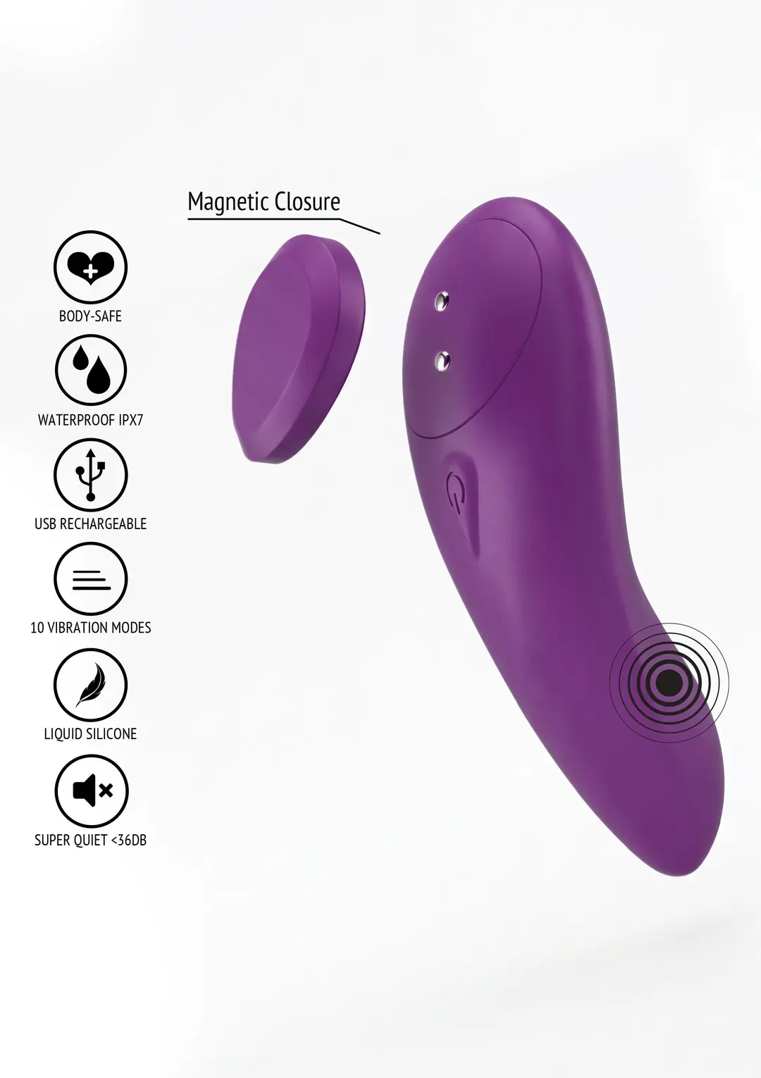 Panty vibrador con APP Dante night - Imagen 5
