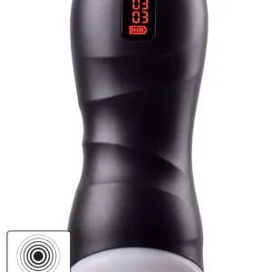 Vibrating twin turbo masturbator