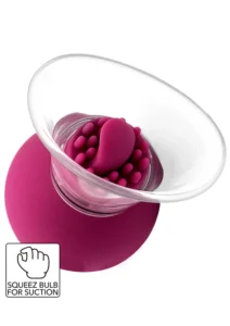 Vibrating&rotating nipple and clitorial pump She-E.O