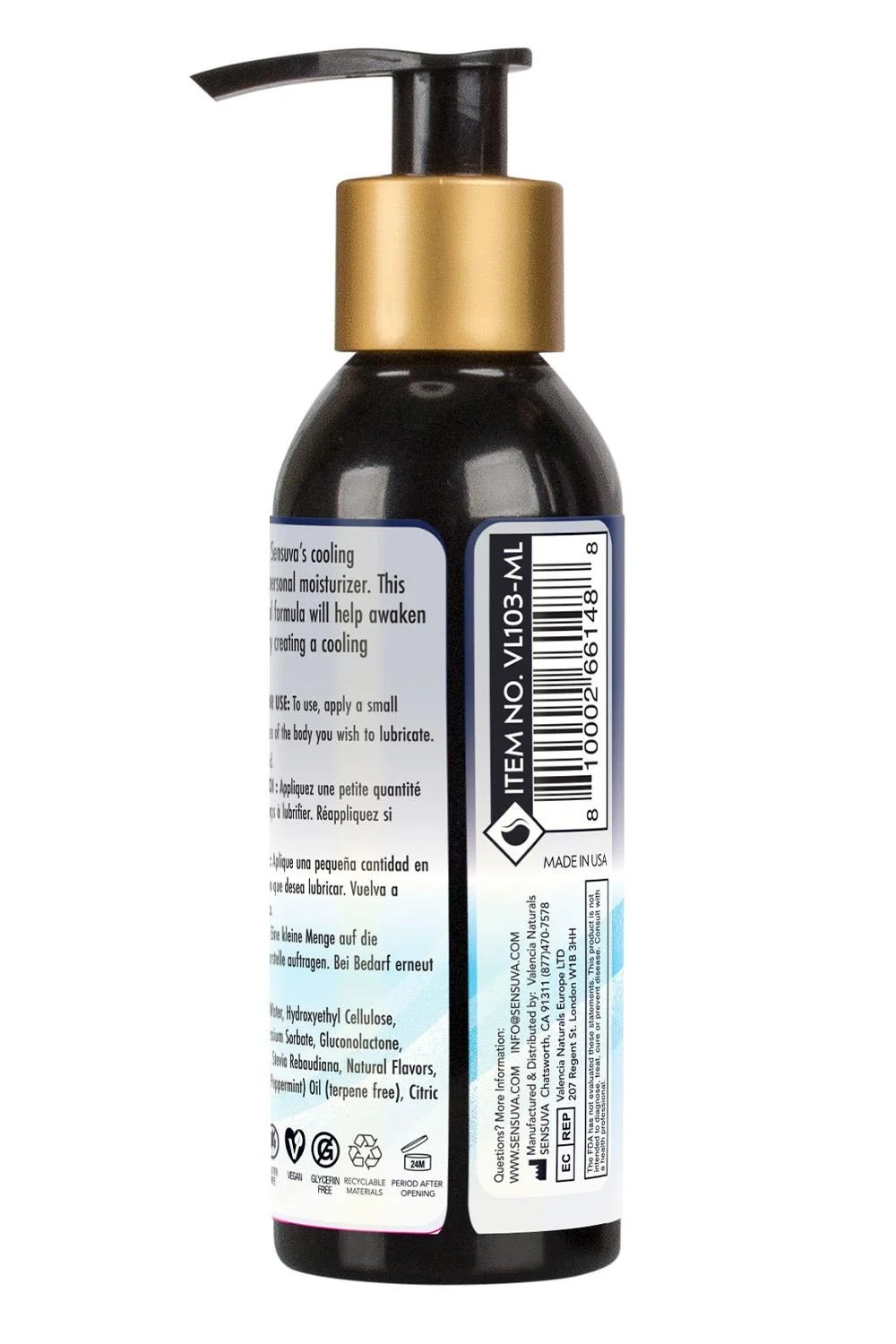 Arctic chill cooling 125ml Sensuva - Imagen 2