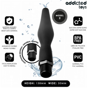 Limpiador anal con adaptador mod.2