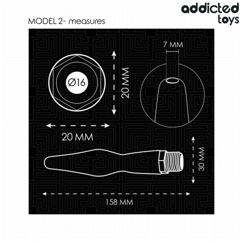 Limpiador anal con adaptador mod.2 - Imagen 5