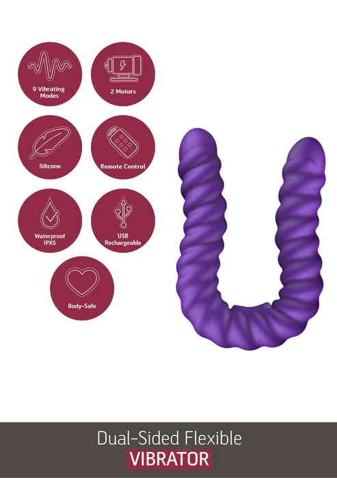 Dual-Sided Flexible Vibrator by She E.O - Imagen 7