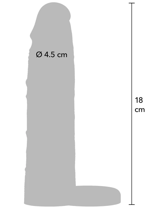 Penis Sleeve Liquid Silicone Ring 18 cm - Imagen 7