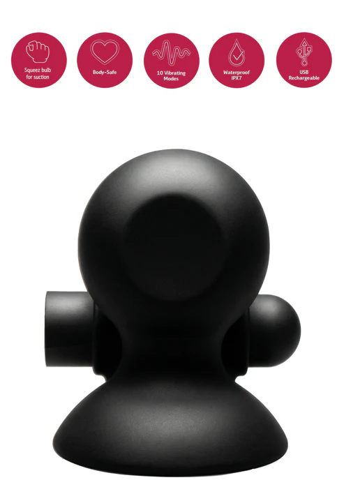 Rechargeable Vibrating Nipple Suckers by She.E.O - Imagen 8