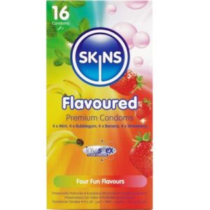 Preservativos Skins Flavoured 16u