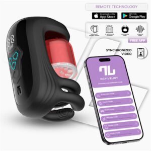 Masturbador con Rotación Compresión con App Torky