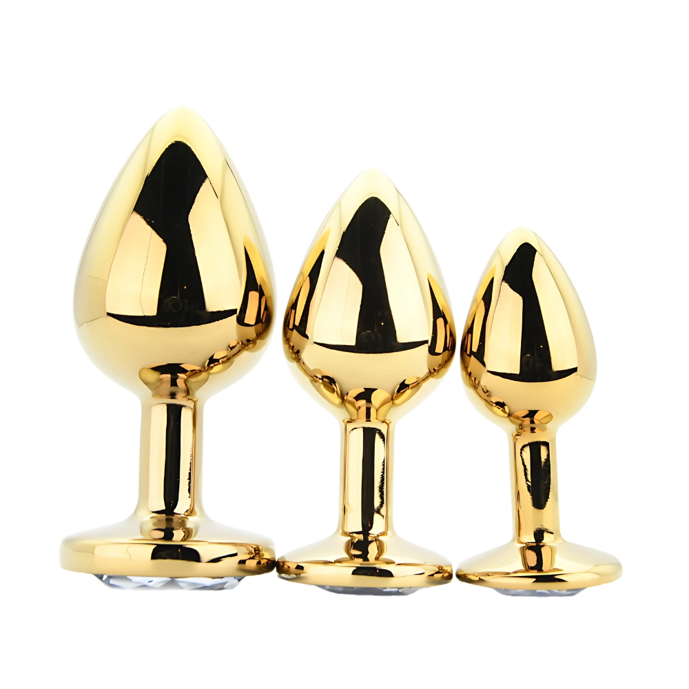 Metal butt plug 3 set Toosh - Imagen 2