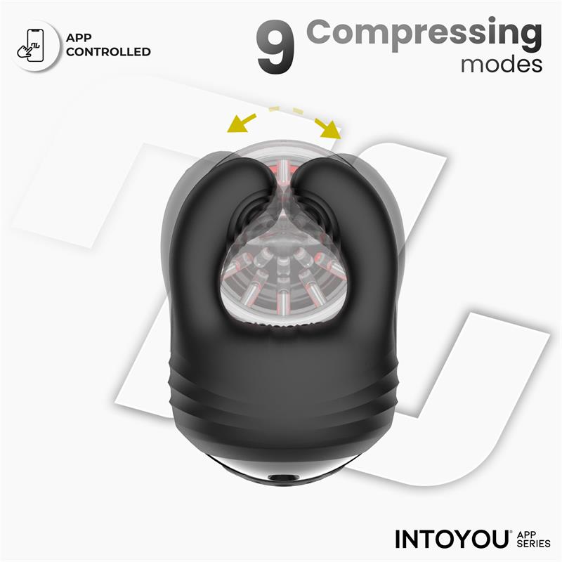 Masturbador con Rotación Compresión con App Torky - Imagen 2