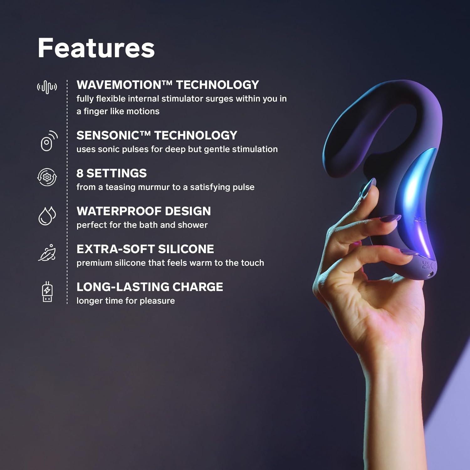 Lelo Enigma Wave triple estimulador - Imagen 4