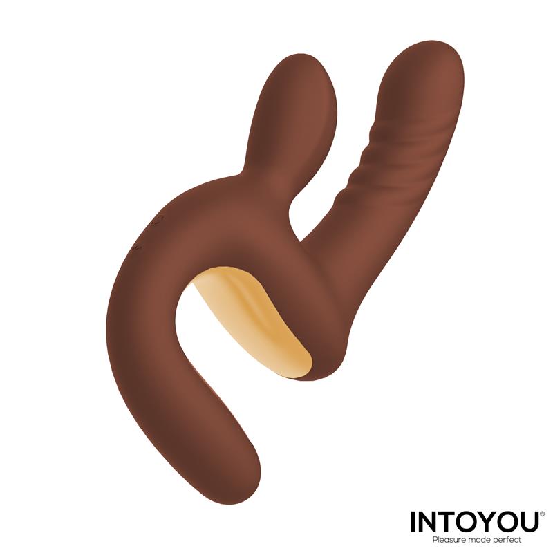 Vibrador con thrusting y mango ergonómico Mocca - Imagen 5