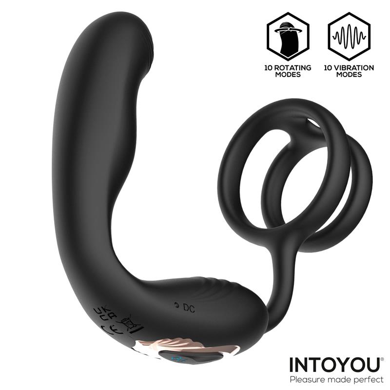 Masajeador prostático 360º con anillo doble - Imagen 6