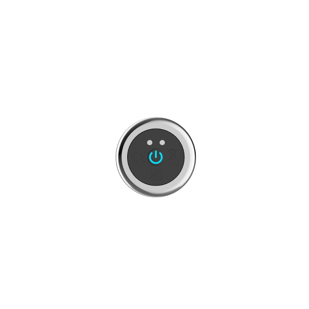 Plug anal bolas vibradoras metal con mando Toosh - Imagen 6