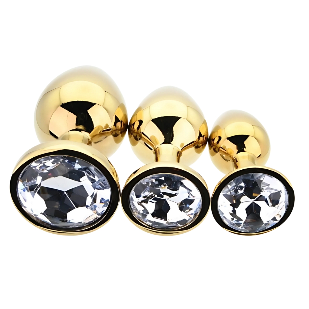 Metal butt plug 3 set Toosh - Imagen 7