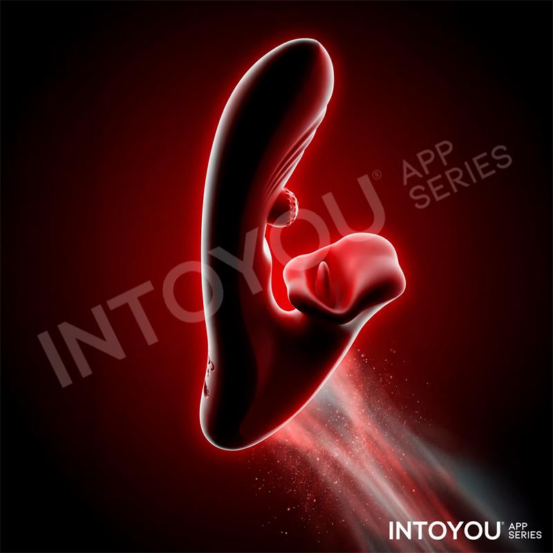 Vibrador con bola rotadora y mordisqueo Franky - Imagen 8