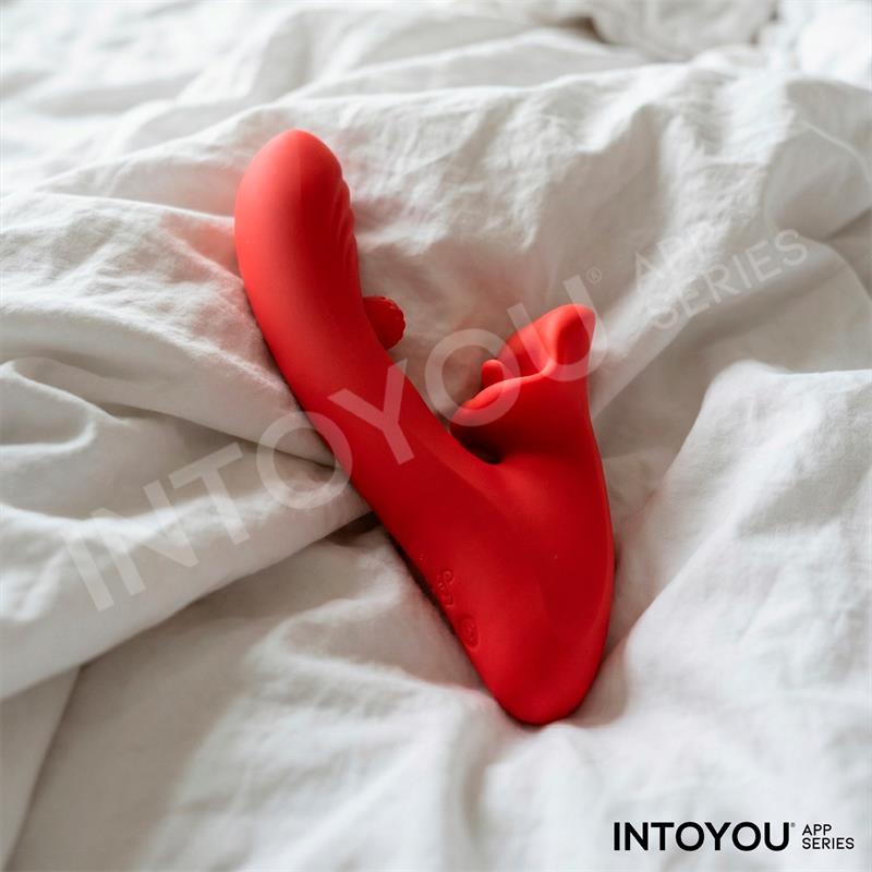 Vibrador con bola rotadora y mordisqueo Franky - Imagen 9