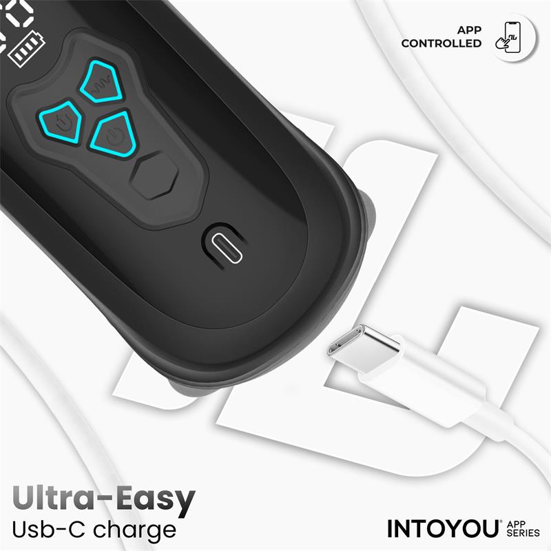 Masturbador con Rotación Compresión con App Torky - Imagen 10