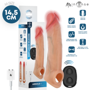 Funda realista recargable con mando M Arnold 14.5 cm x 4 cm