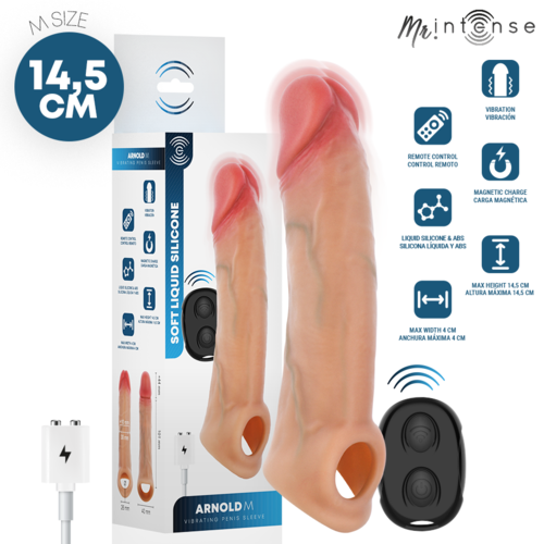 Funda realista recargable con mando M Arnold 14.5 cm x 4 cm