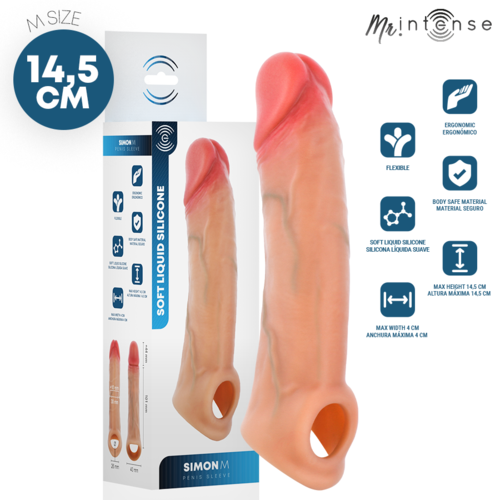 Funda realista pene Simon T-M