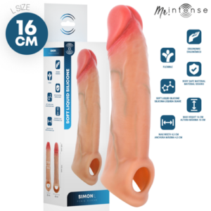 Funda realista pene Simon T-L