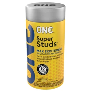 Preservativos ONE Super studs 12u