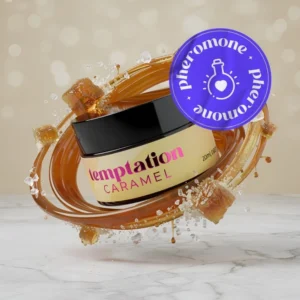 Vela masaje con feromonas caramelo 20ml
