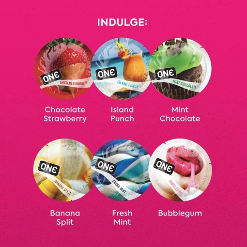 Preservativos ONE Flavour waves 12u - Imagen 3